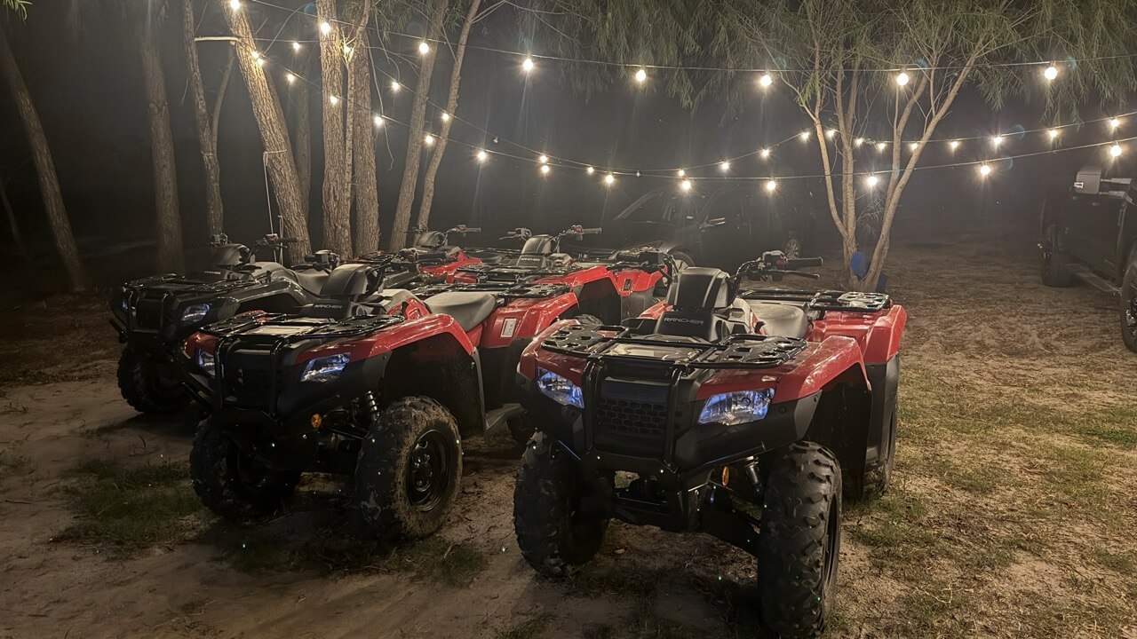 ATV Rental at Night